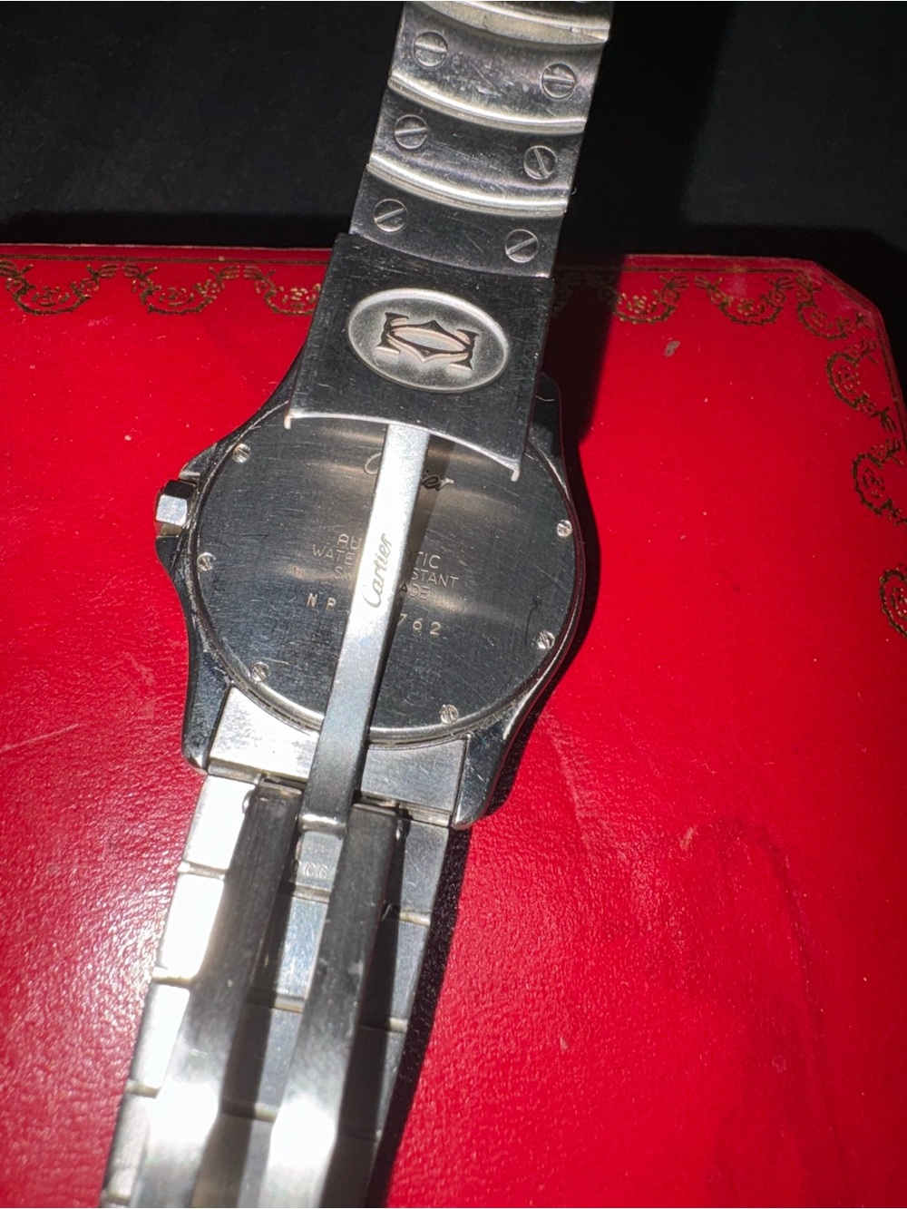 Santos steel Ronde De Cartier watch - Picture 3 of 11